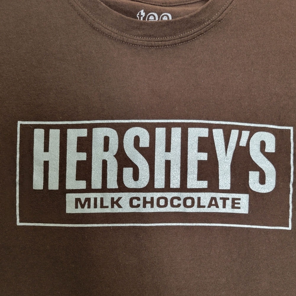 Hershey's Chocolate Graphic T Shirts Kids‎ L / Women XS